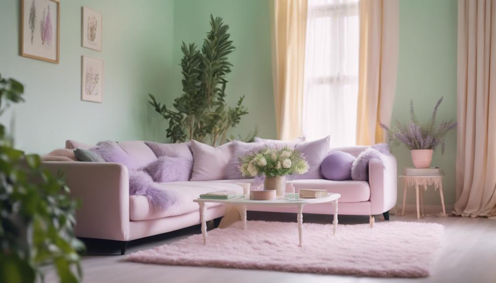 soft pastel aesthetic decor