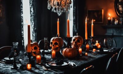 spooky stylish halloween decor