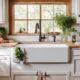 stylish durable white farmhouse sinks