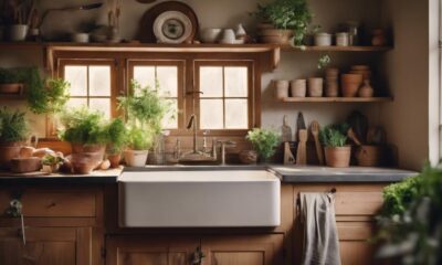 stylish fireclay farmhouse sinks