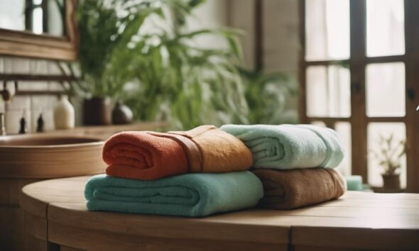 stylish functional bathroom towels