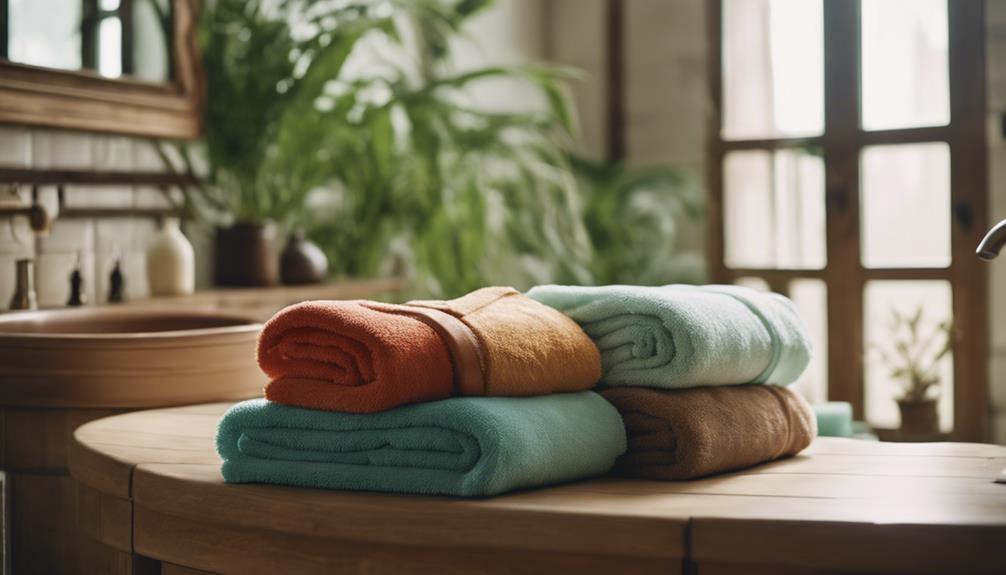 stylish functional bathroom towels