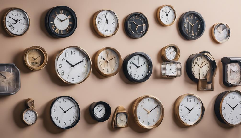 stylish wall clocks collection