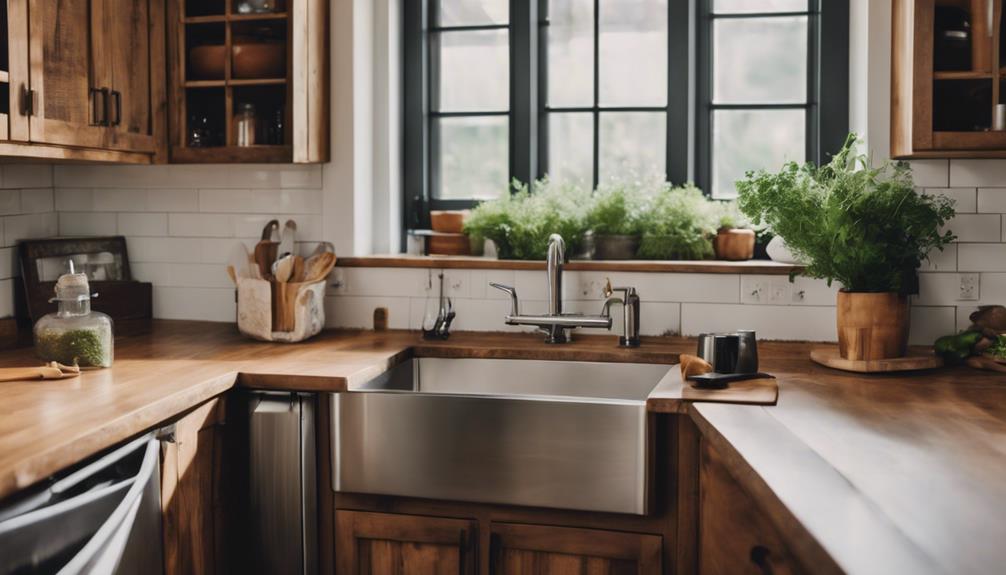 top farmhouse sink disposals