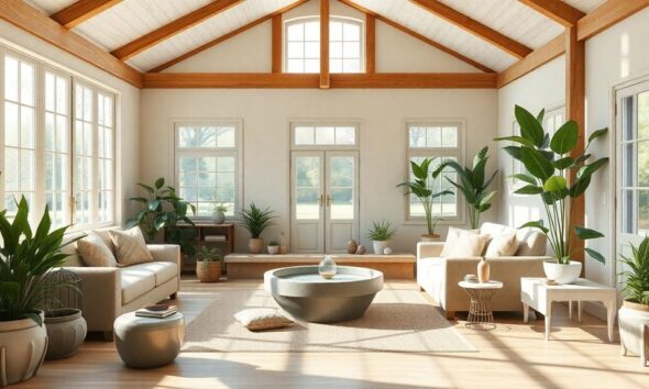 feng shui for peaceful farmhouse