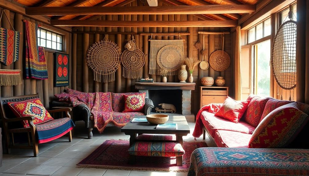 indonesian textiles transform farmhouse interiors