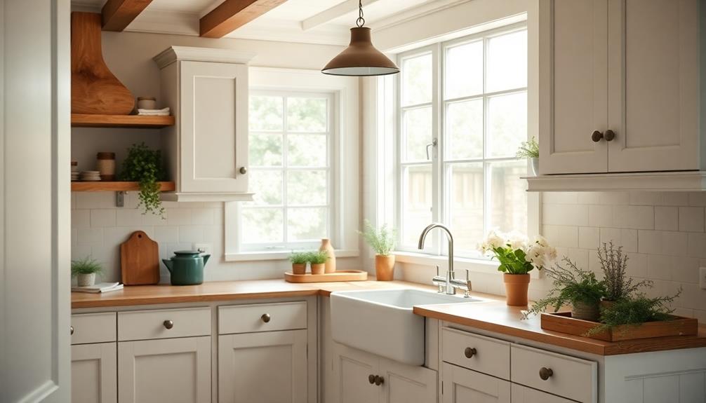 revitalize kitchen using white