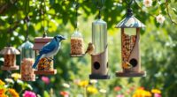 attract birds with feeders