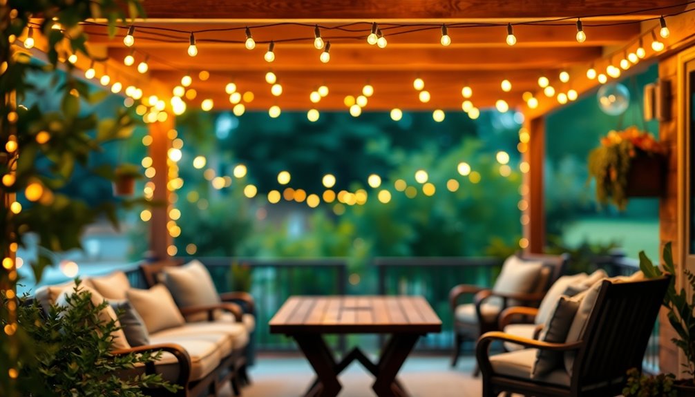 choosing outdoor string lights