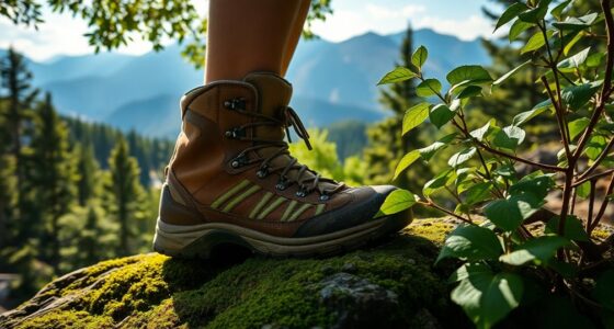 comfortable and durable hiking boots