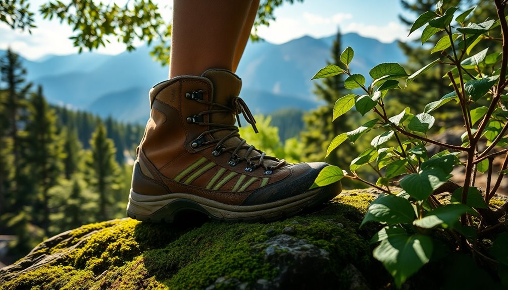 comfortable and durable hiking boots