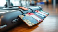 stylish and functional luggage tags