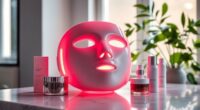 top red led masks