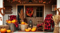 autumn rustic home accents