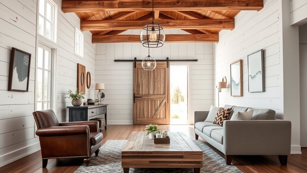 blending farmhouse with styles