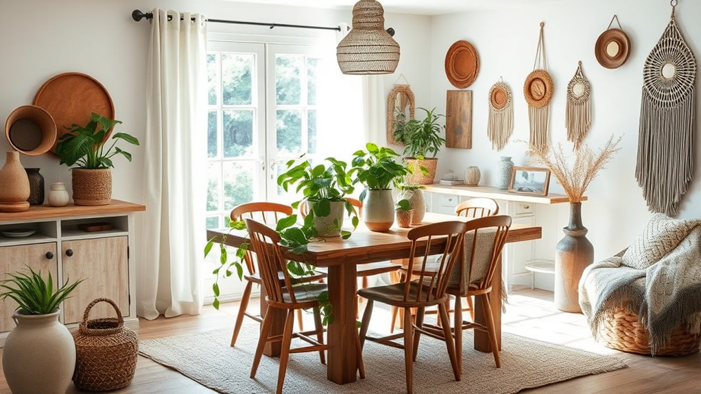 bohemian rustic countryside style