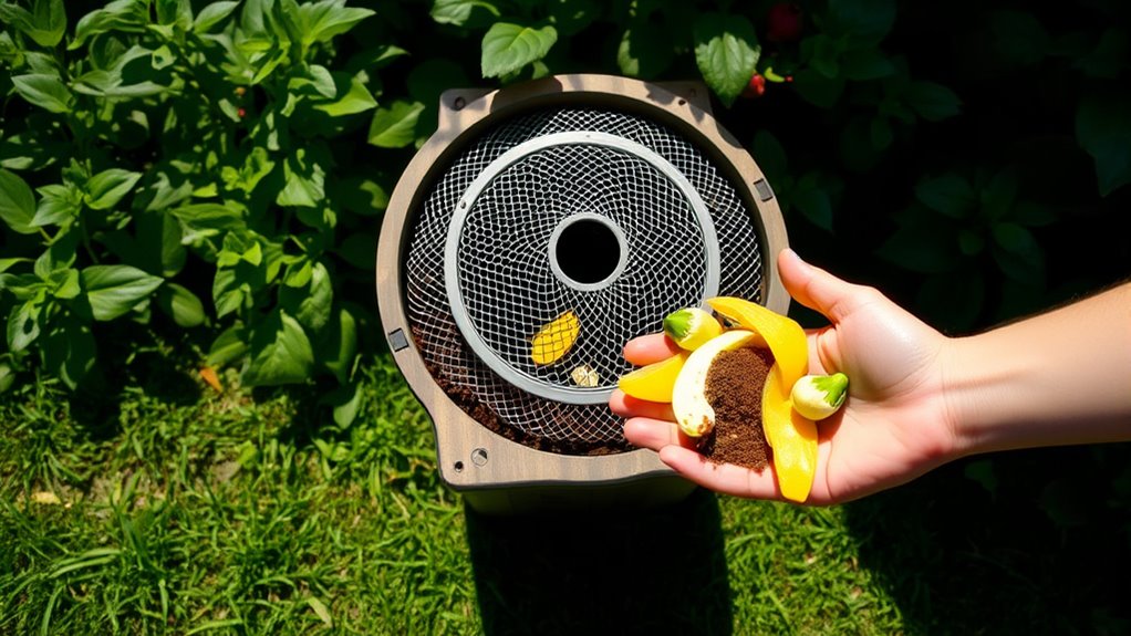 choose suitable compost container