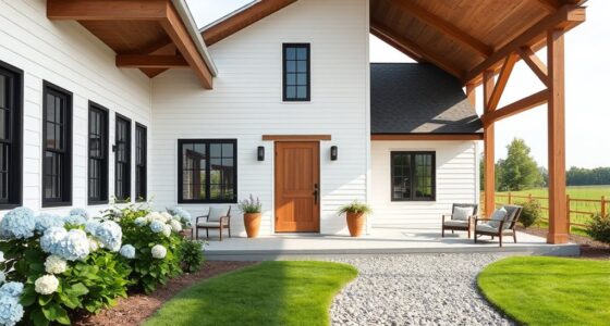 contemporary rustic exterior style