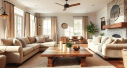 cozy modern farmhouse decor
