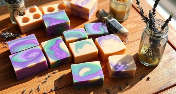 crafting natural soap at home