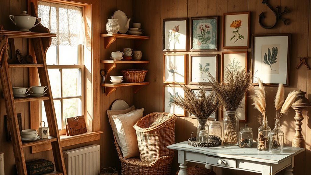 eclectic vintage display ideas