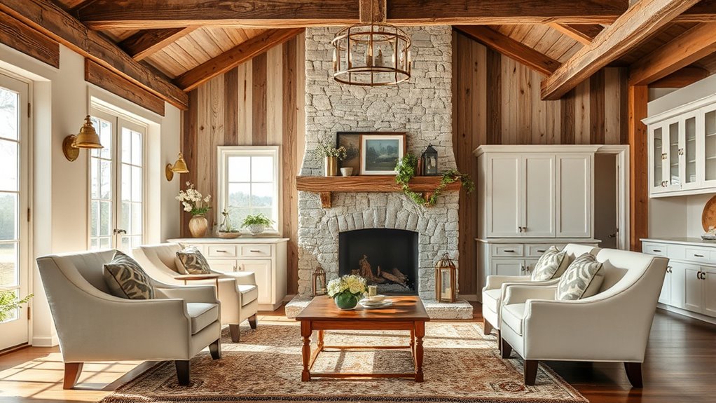 elegant cozy farmhouse decor