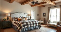 elegant rustic bedroom design