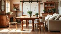 essential rustic farmhouse furniture
