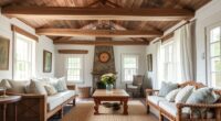 farmhouse interior texture design