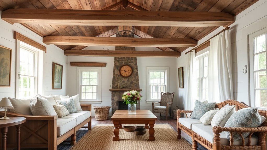 farmhouse interior texture design