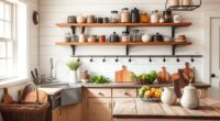 farmhouse kitchen organization tips