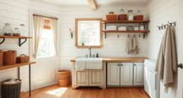farmhouse laundry room makeover