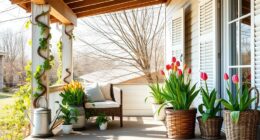 farmhouse spring decor refresh
