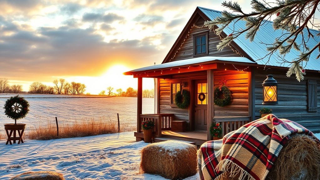 farmstead holiday photo ideas