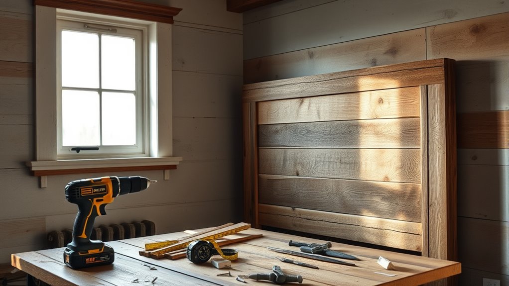 gather materials and plan carefully