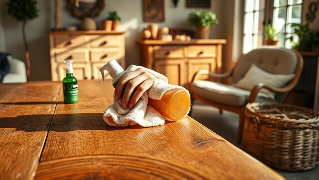 gentle chemical free cleaning