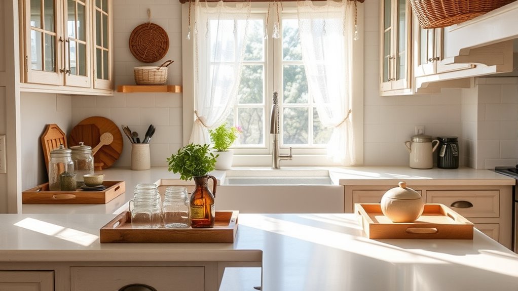 keep surfaces tidy daily