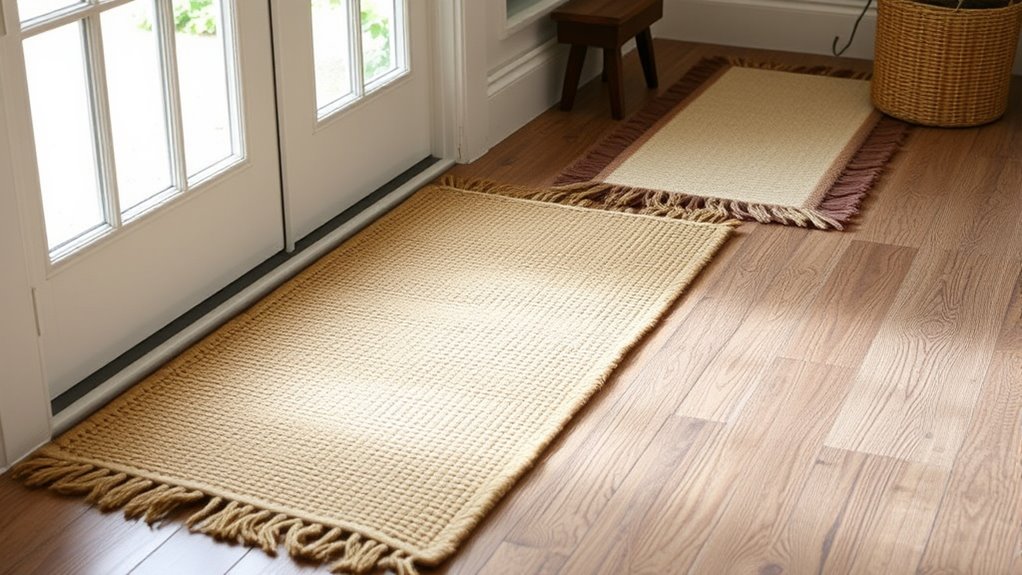 layer rugs for farmhouse