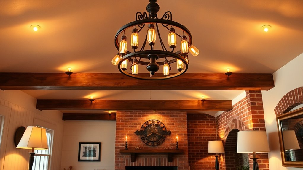 layered warmth and light