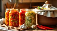 making homemade fermented foods
