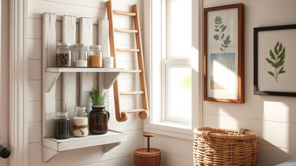 maximize space with vertical decor