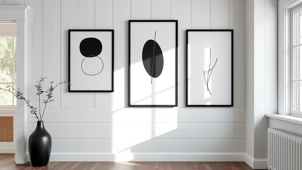 minimalist monochrome artwork contrast