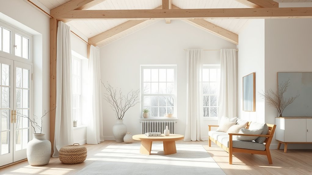 neutral tones natural wood