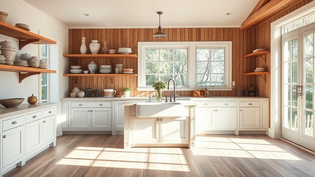 open airy rustic charm