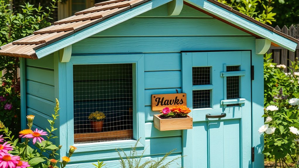 personalize and decorate coop