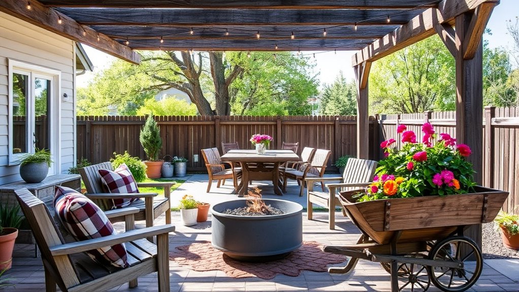 practical farmhouse outdoor decor