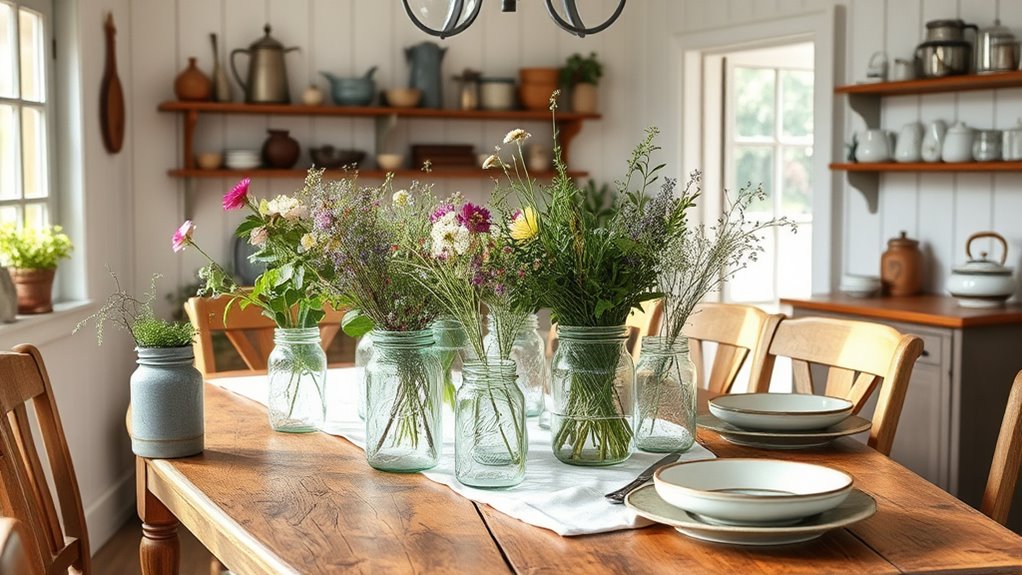 rustic charm with modern balance