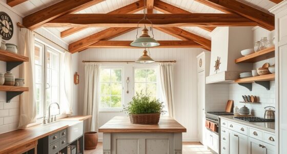 rustic country kitchen design