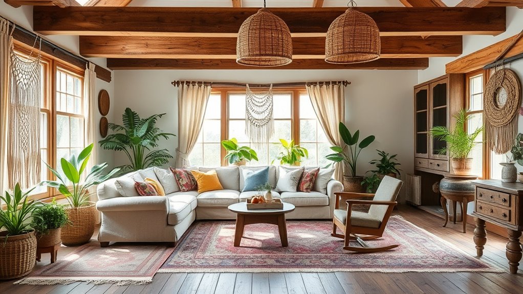 rustic eclectic cozy decor