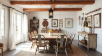 rustic farmhouse dining decor